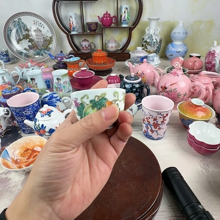 摆件陶景德镇陶瓷老厂瓷7