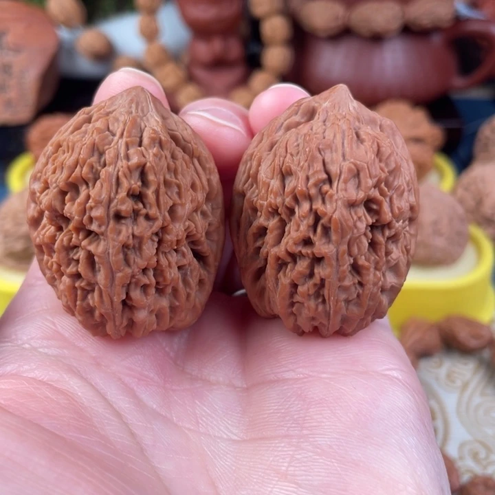 吊坠文玩核桃蒜头35