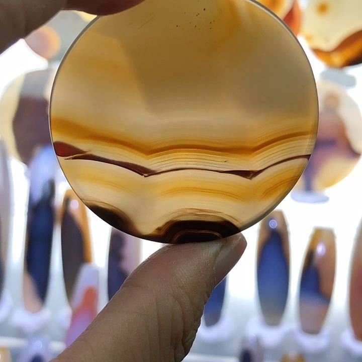 查罗石未镶嵌珠宝半成品109