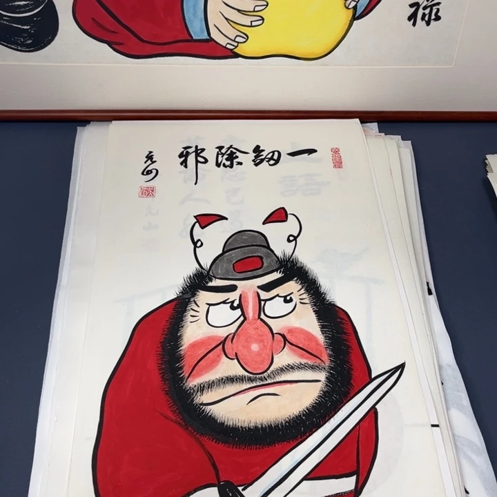 国画禅意画纯手绘作品
