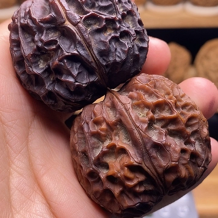 吊坠文玩核桃52号麒麟龙甲43