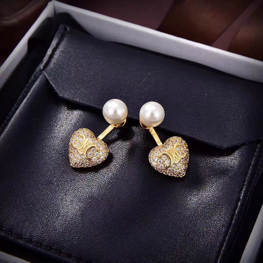 铜合金耳饰 两戴原创设计金色日韩轻奢气质简约百搭小巧时尚个性