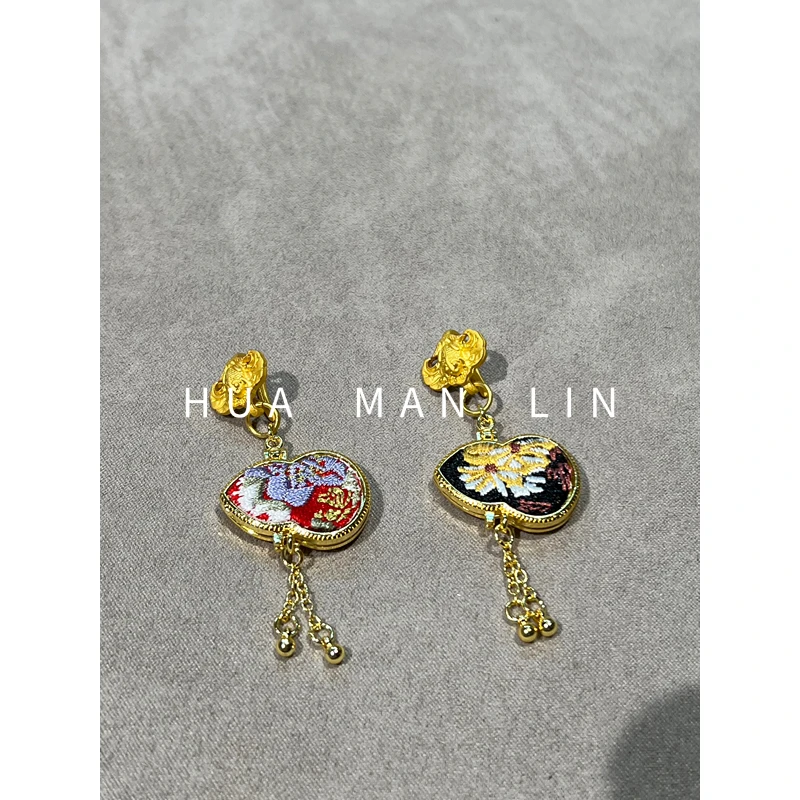 【花滿林】‘葫芦’两色桑蚕丝护具1132【不定位花】