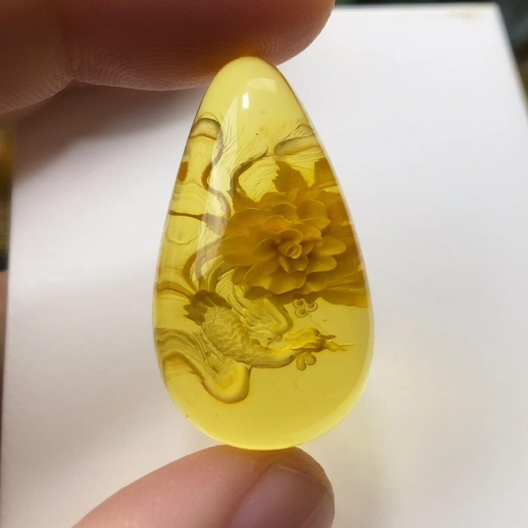 金珀未镶嵌吊坠(不含链)