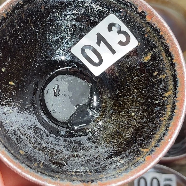 慢***袋茶盏沐雨茶器柴烧主人杯