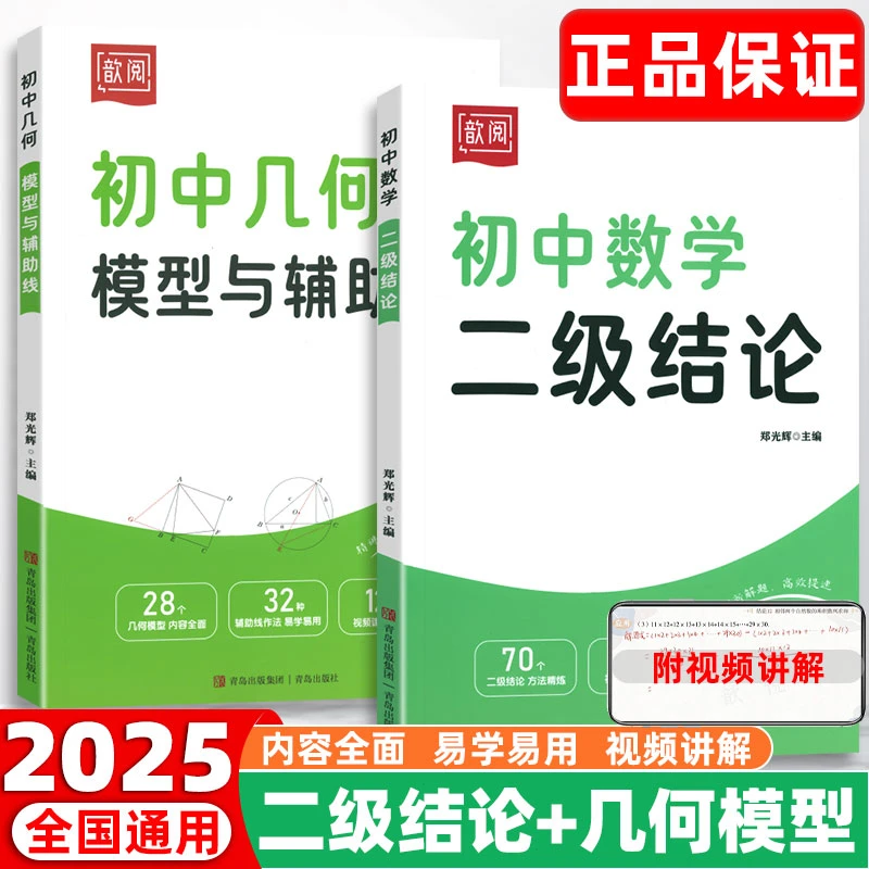 2025新初中数学二级结论初中几何模型与辅助线解题技巧七八九年级