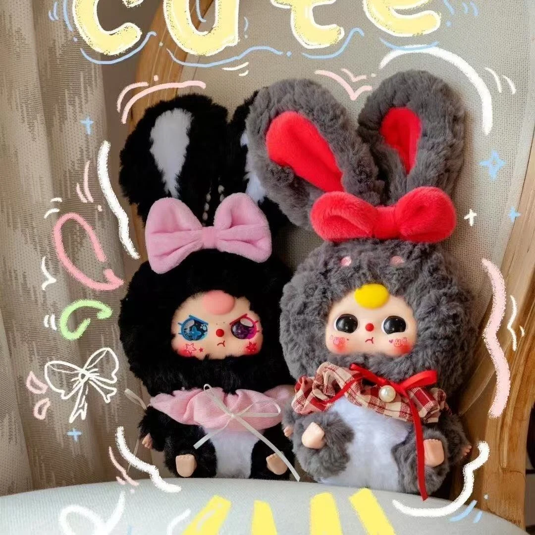 莉莉兔小镇二代潮玩毛绒娃娃盲盒