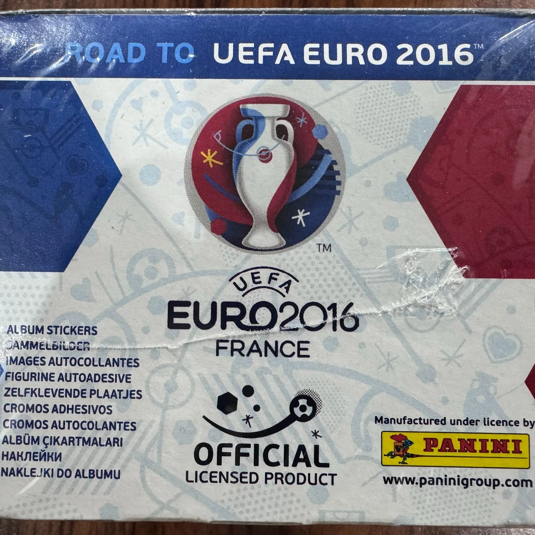 【代拆】PANINI 2016 欧洲杯之路 足球球星卡贴纸 盲盒