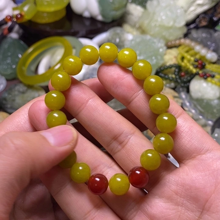 岫玉未镶嵌岫玉颈饰