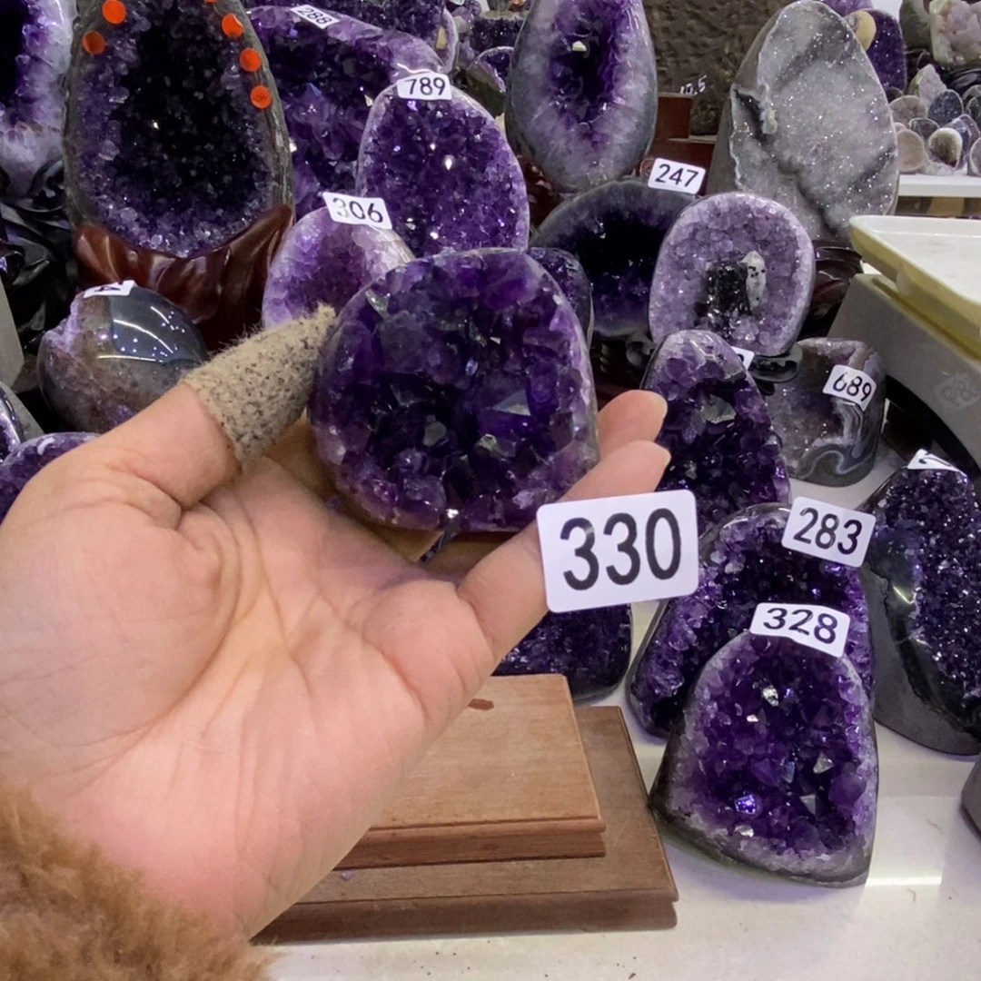 大型摆件（非配饰）未镶嵌紫晶