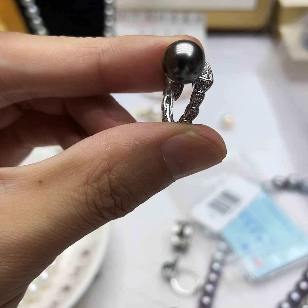 海水珍珠未镶嵌戒指