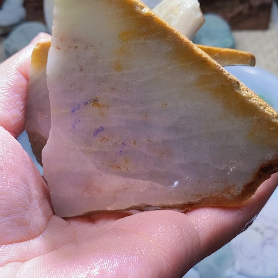 楚***件翡翠未镶嵌颈饰688