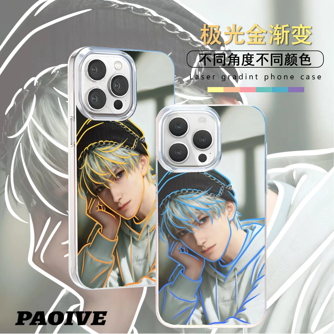 沈星回适用苹果华为vivo一加iPhone小米红米极光手机壳