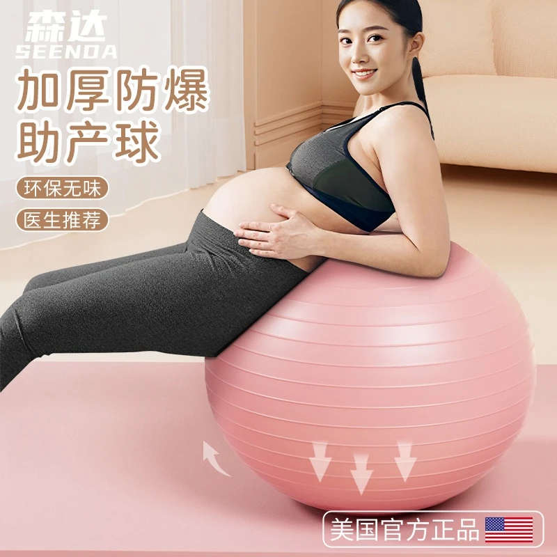 瑜伽球萝卜蹲哄娃神器婴儿抚触按摩感统训练大龙球孕妇助产平衡