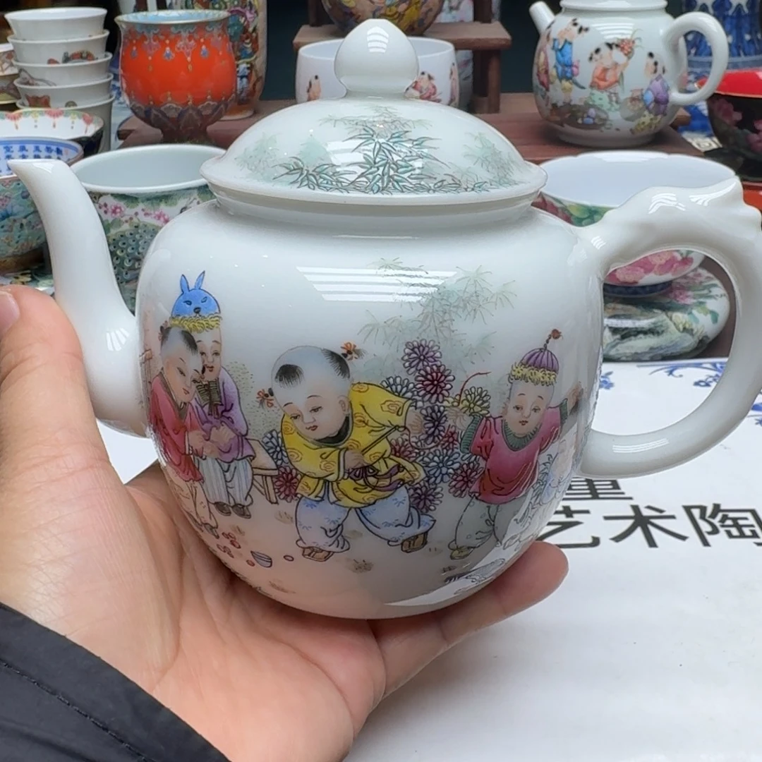 景德镇手工手绘展示