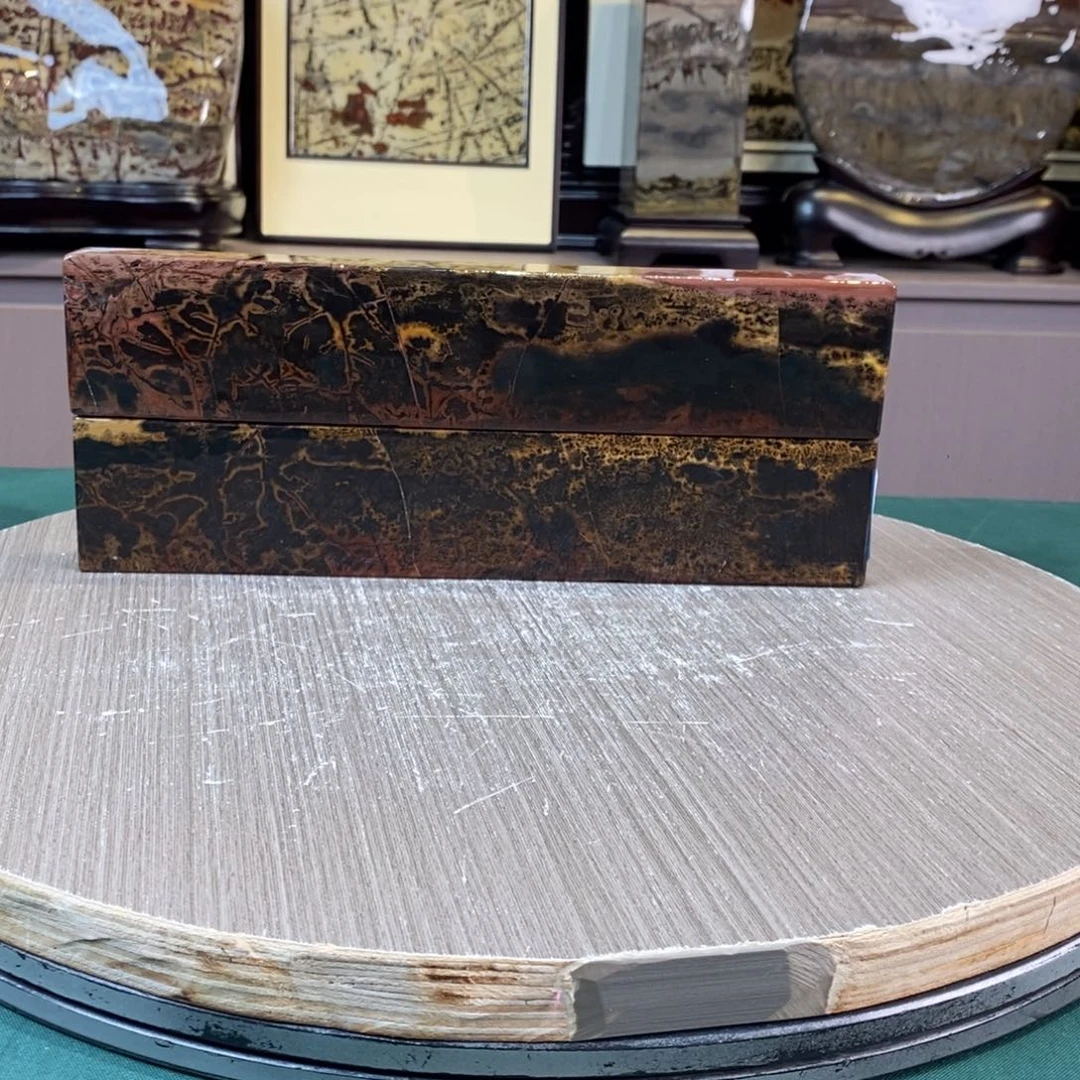 石材广西国画石草花石