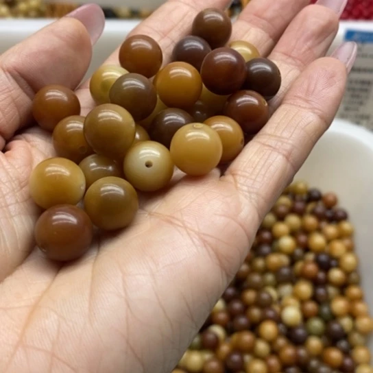 吊坠白玉菩提精品12非料糖炒栗子圆50颗