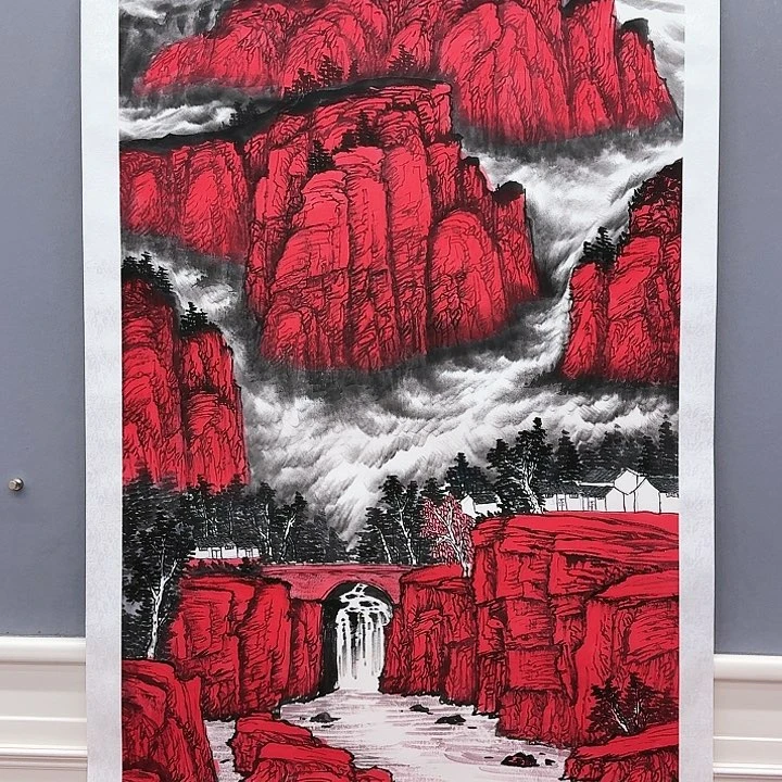 国画书法作品多次参加