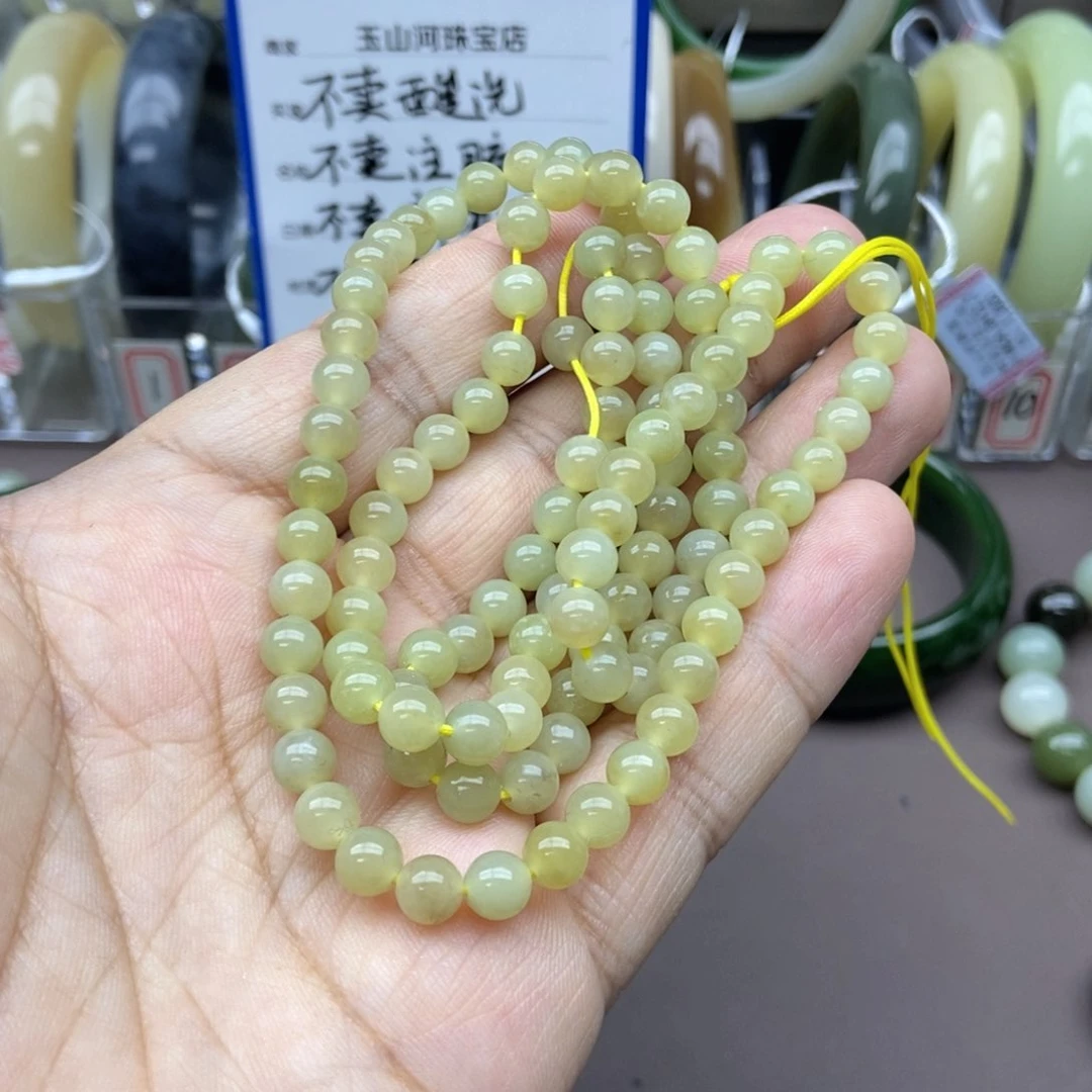 和田玉颈饰未镶嵌ღ***