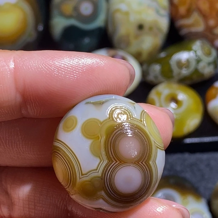 玛瑙/玉髓未镶嵌吊坠(不含链)151