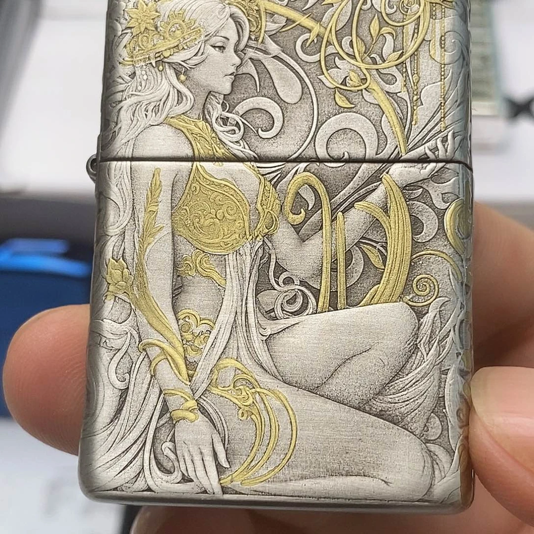 铜黄铜时刻经雕工艺