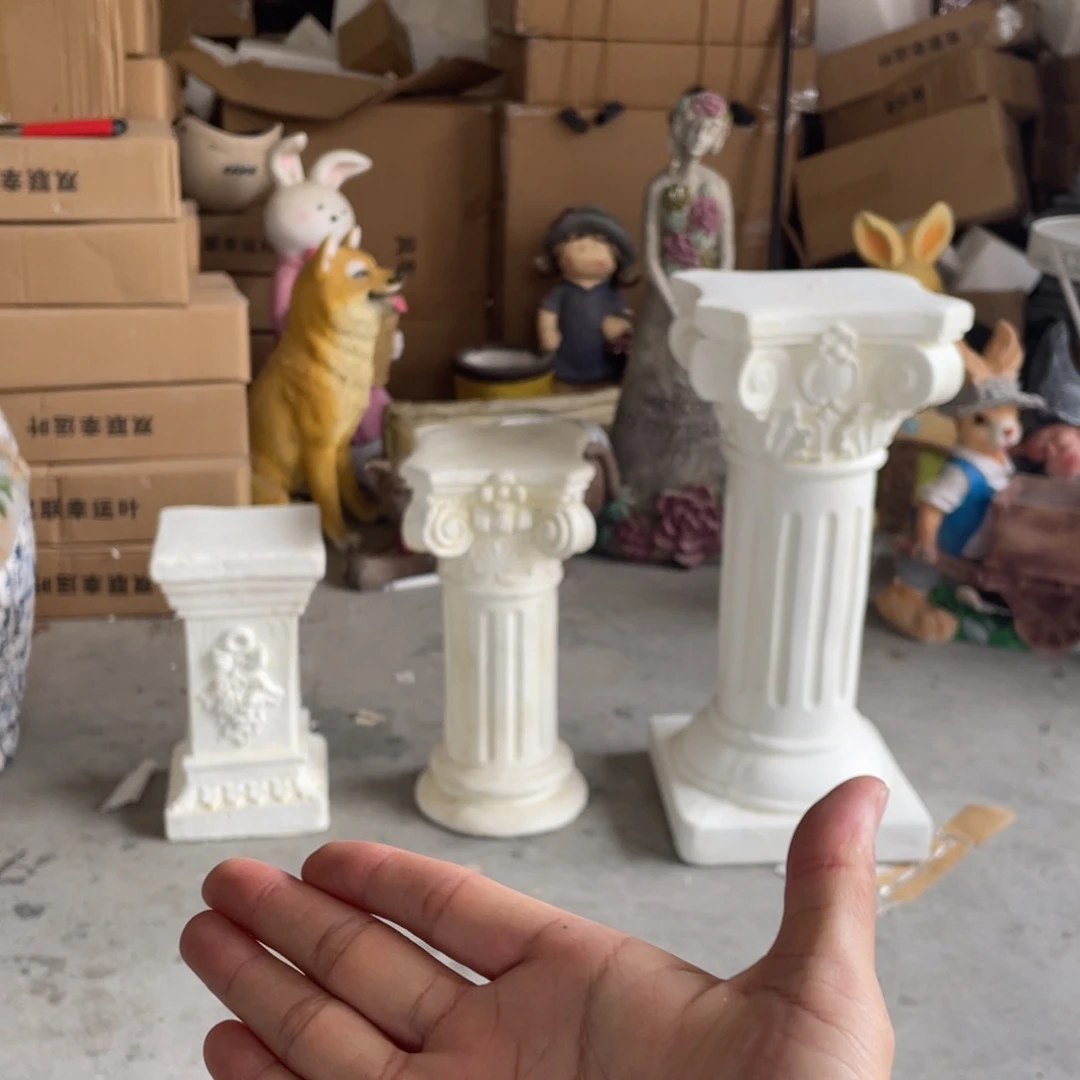 【闪购商品】氧化镁小号方形加十八号加大号罗马柱一套