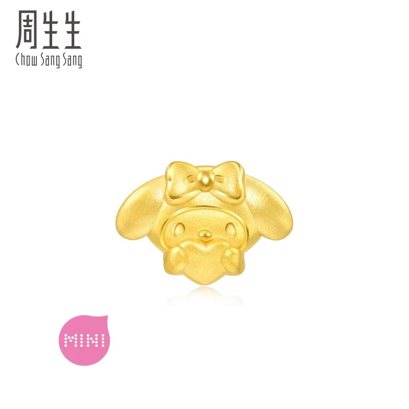 周生生三丽鸥爱心美乐蒂My Melody串珠转运珠94280C定价