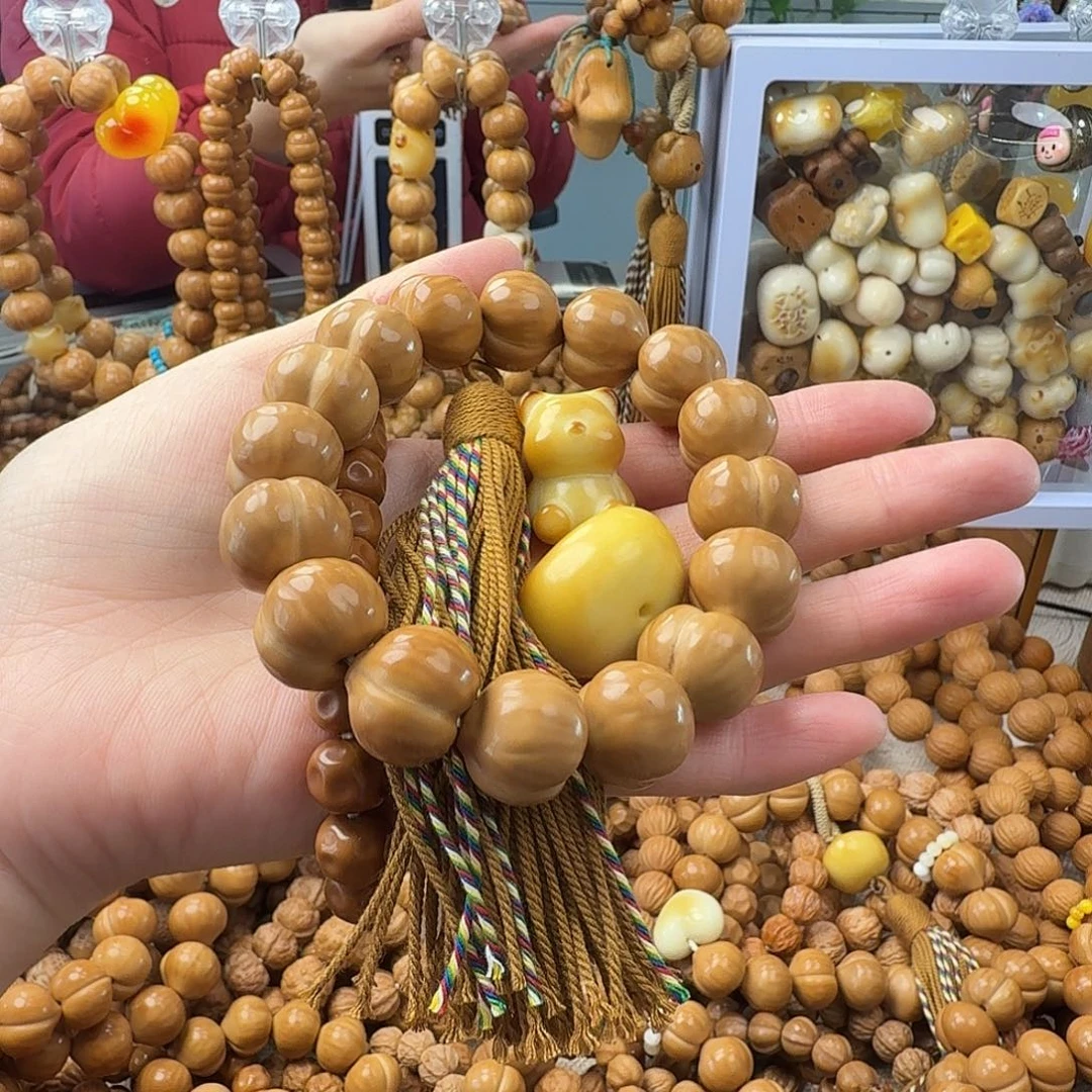 ～***～菩提籽类猴头手串