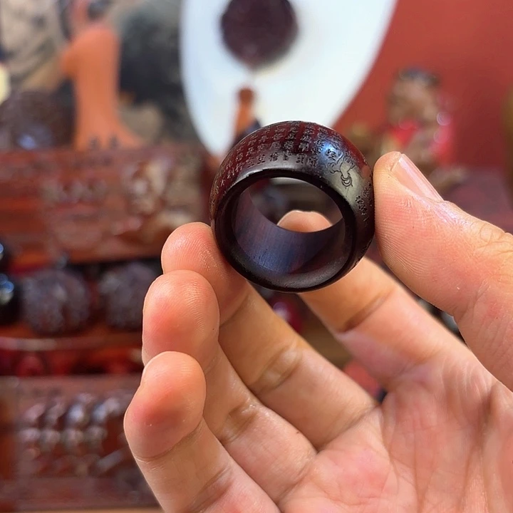非洲紫檀（红花梨）戒指