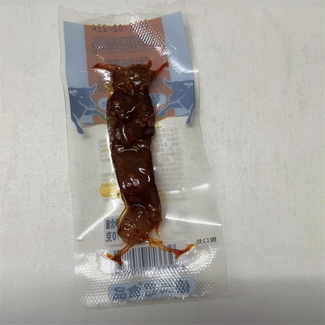 新货傻二哥牛蹄筋酱卤肉制品1830条烧烤香辣麻辣味即食追剧出游零