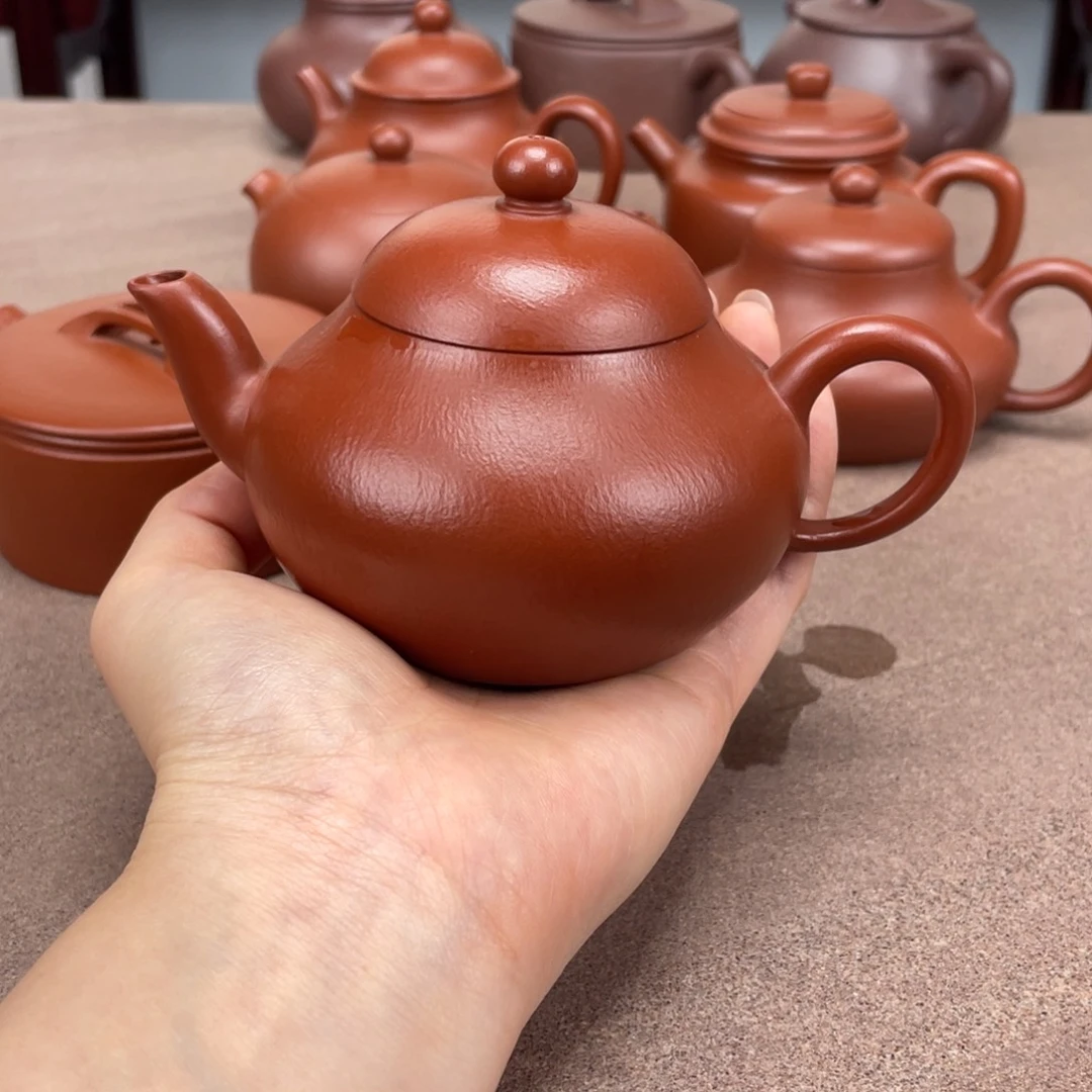 邱***子茶壶朱泥梨型200毫升