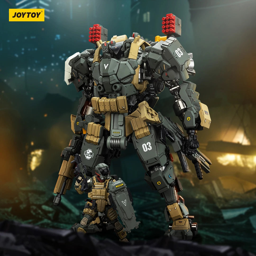 JOYTOY/暗源【圣诞礼物】暴君-03战术型1:18大型可动模型机甲玩具