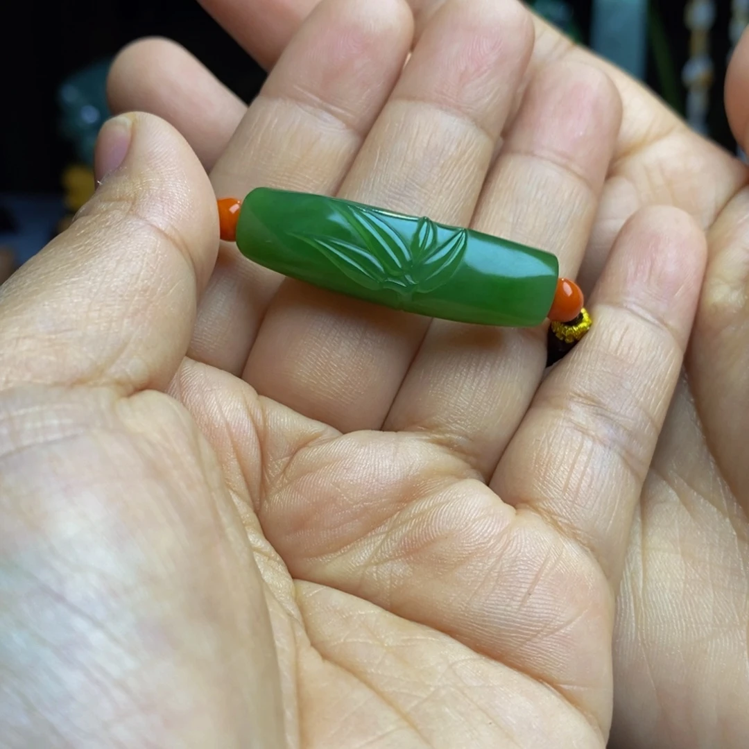 天***雨和田玉未镶嵌手绳