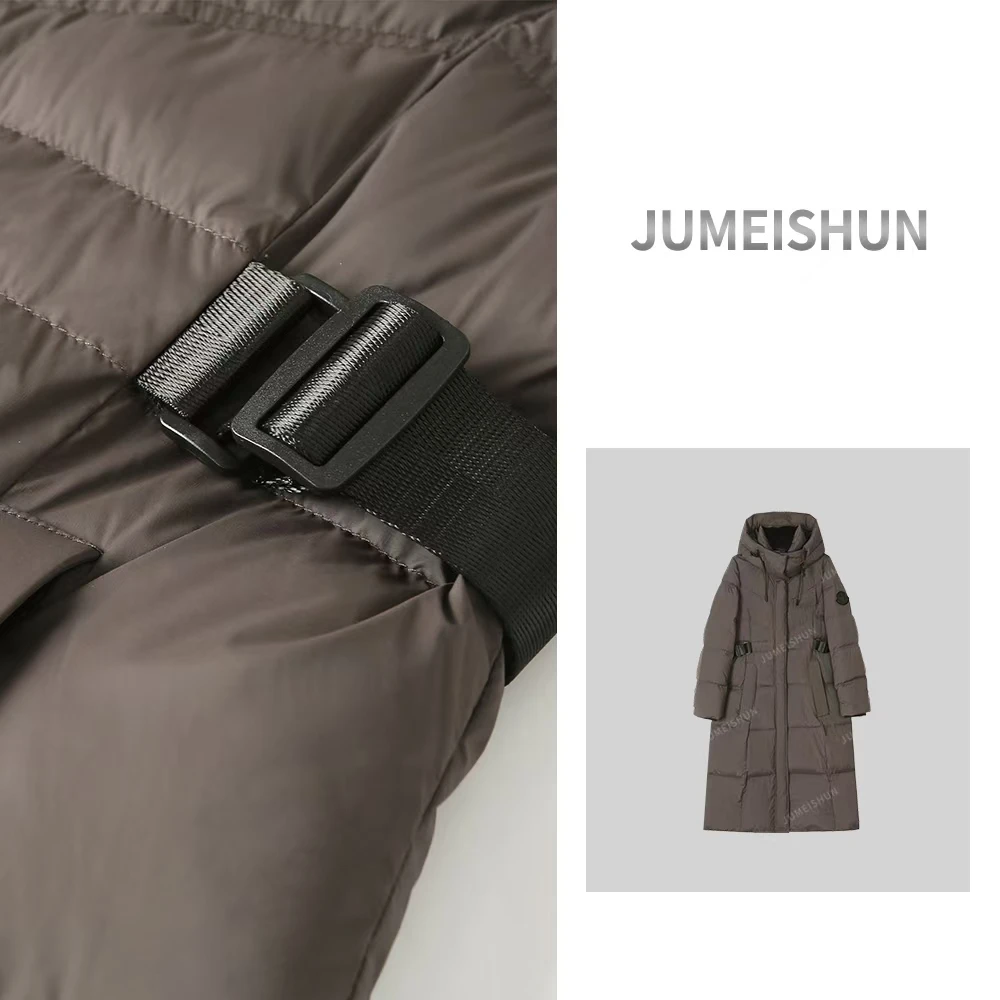 【聚美顺轻奢定制】2024冬季新款百搭女士保暖羽绒服82069