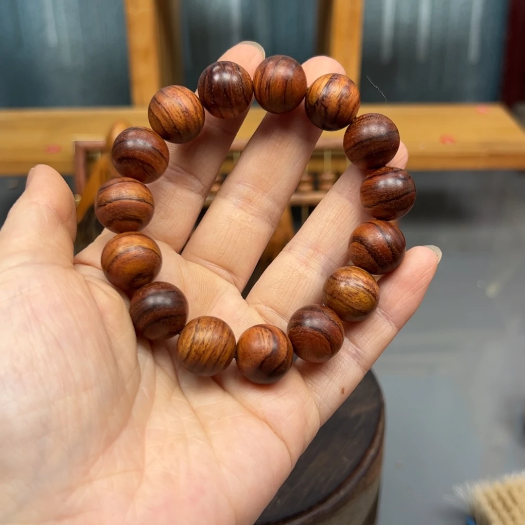 木1.5海南黄花梨手串新料