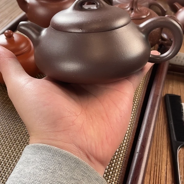 用***5紫砂茶壶全手紫砂