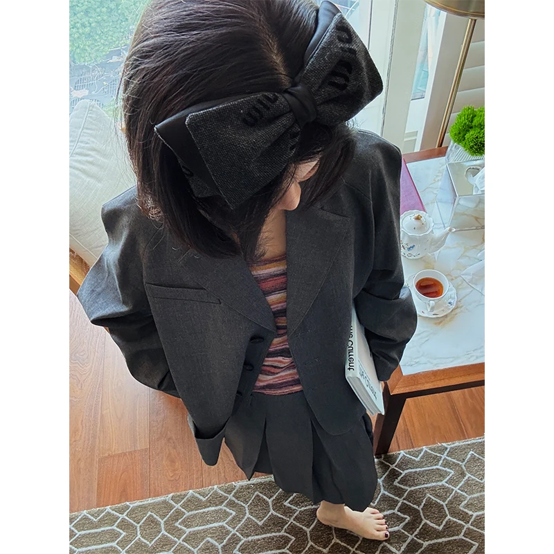 ReneRiva买手店 Riva Accessories 双层蝴蝶结发箍