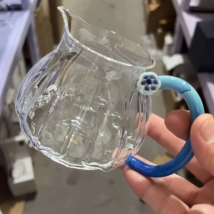 莲君公道杯 蓝玛瑙