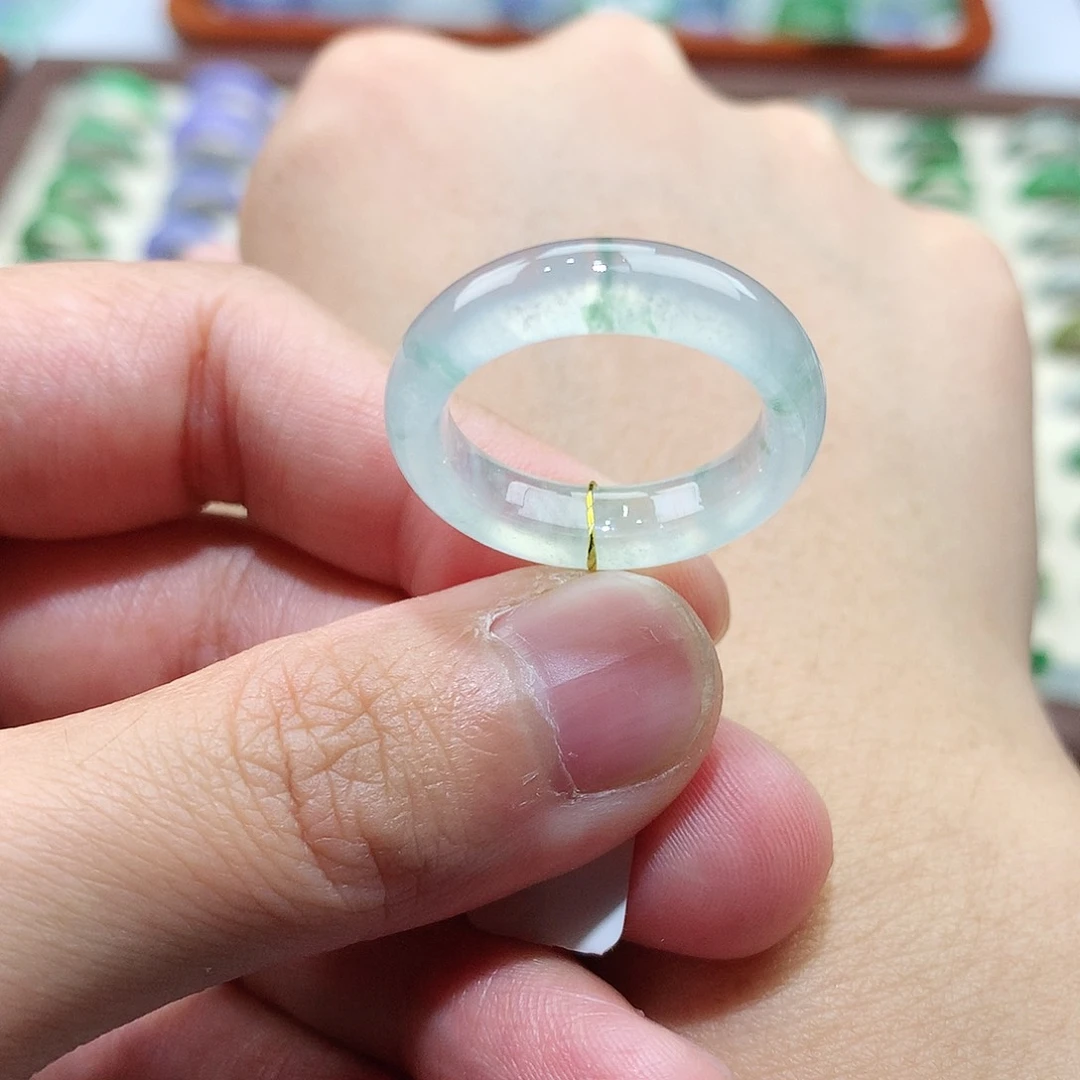 翡翠戒指未镶嵌18号