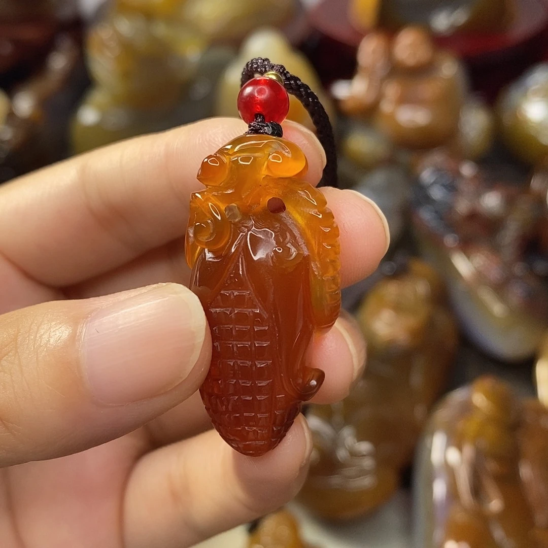 玛瑙/玉髓吊坠未镶嵌