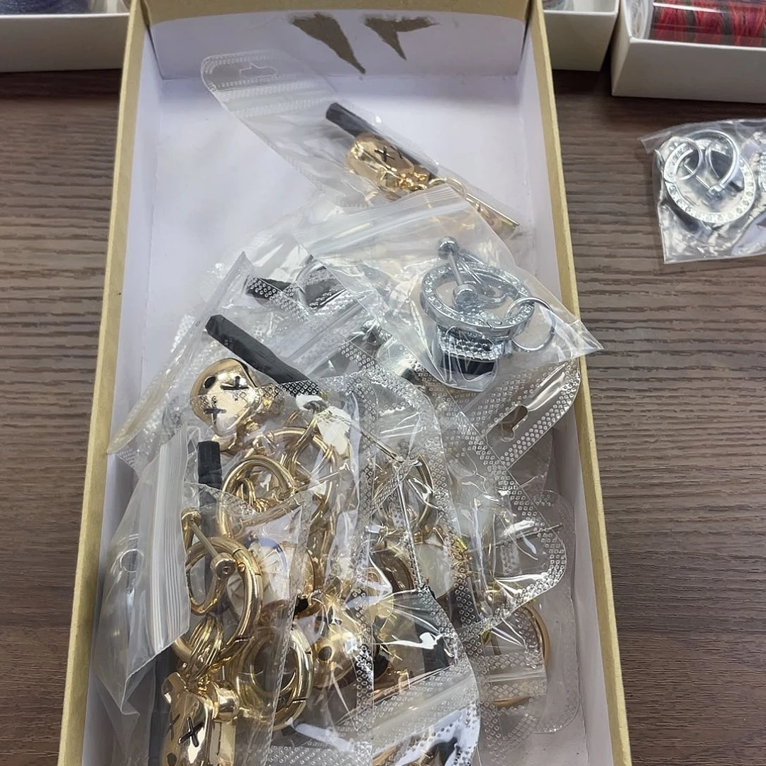 聚酯纤维钥匙扣不固定两个