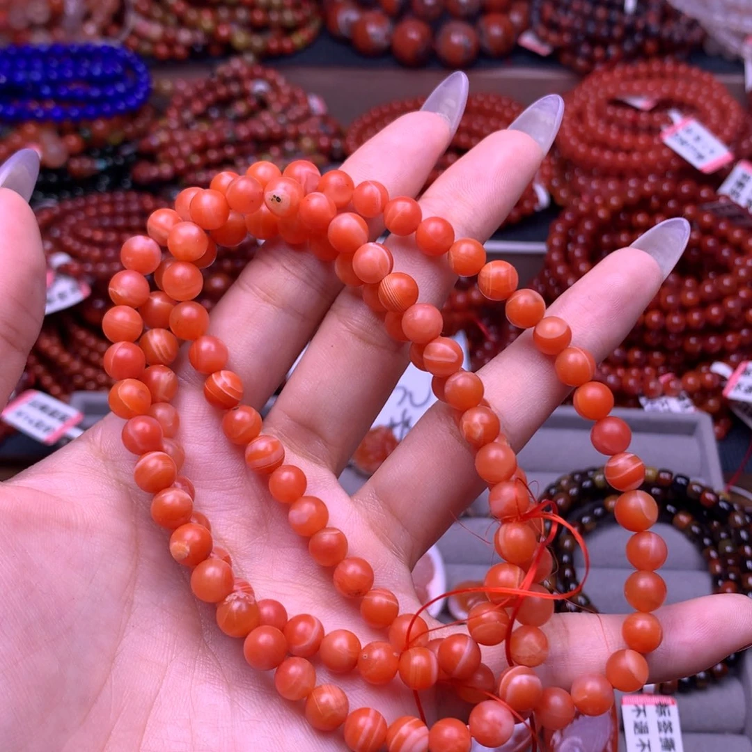 未镶嵌手链南红玛瑙41号卡6