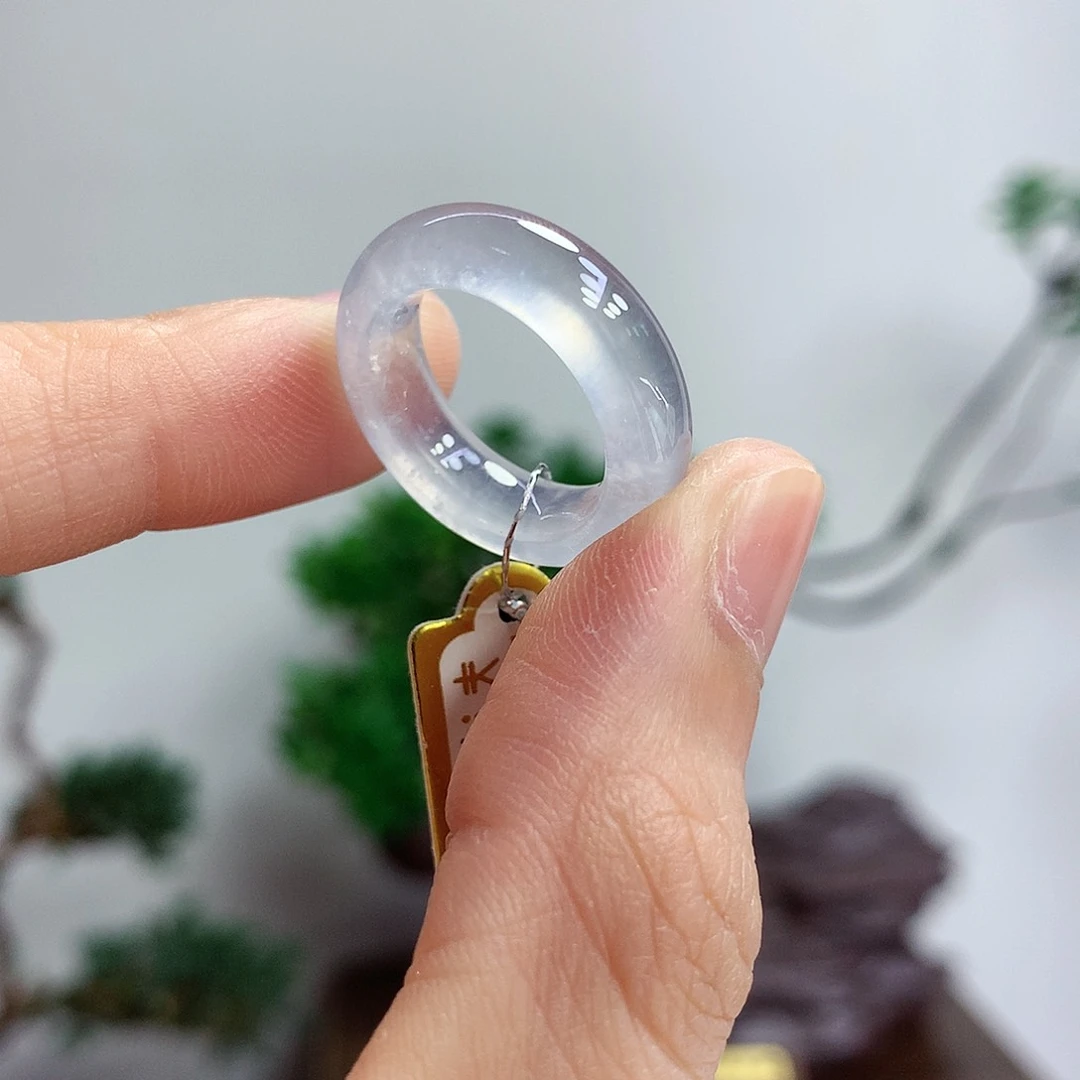 翡翠戒指未镶嵌8号