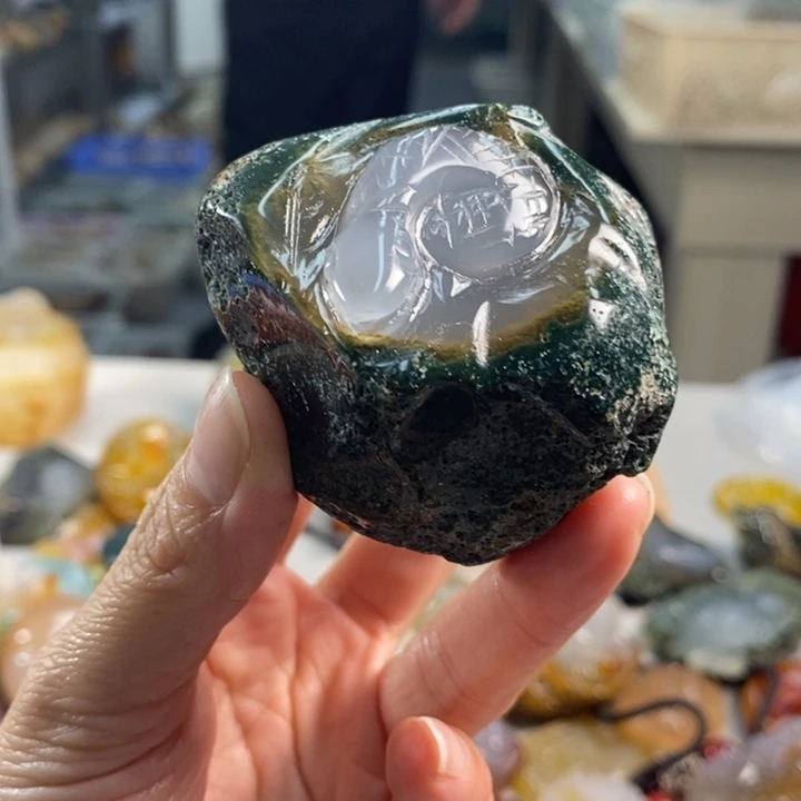 玛瑙/玉髓吊坠(不含链)未镶嵌