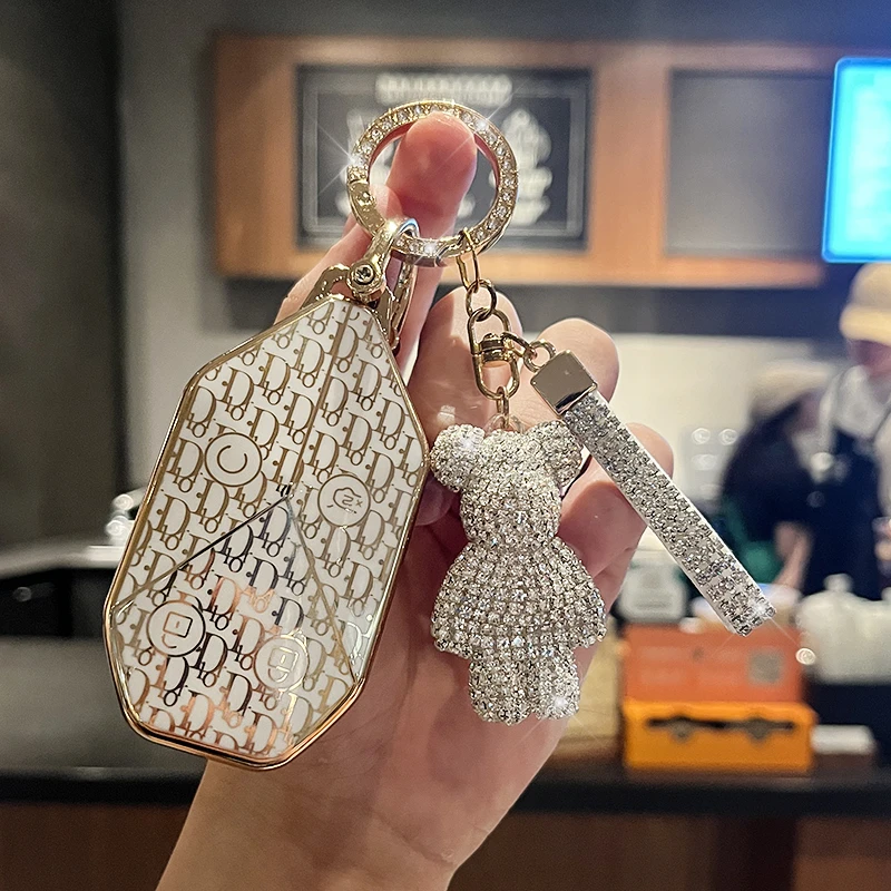 适用比亚迪方程豹5钥匙套新钛3豹五豹8八豹3三车高档扣壳男女士