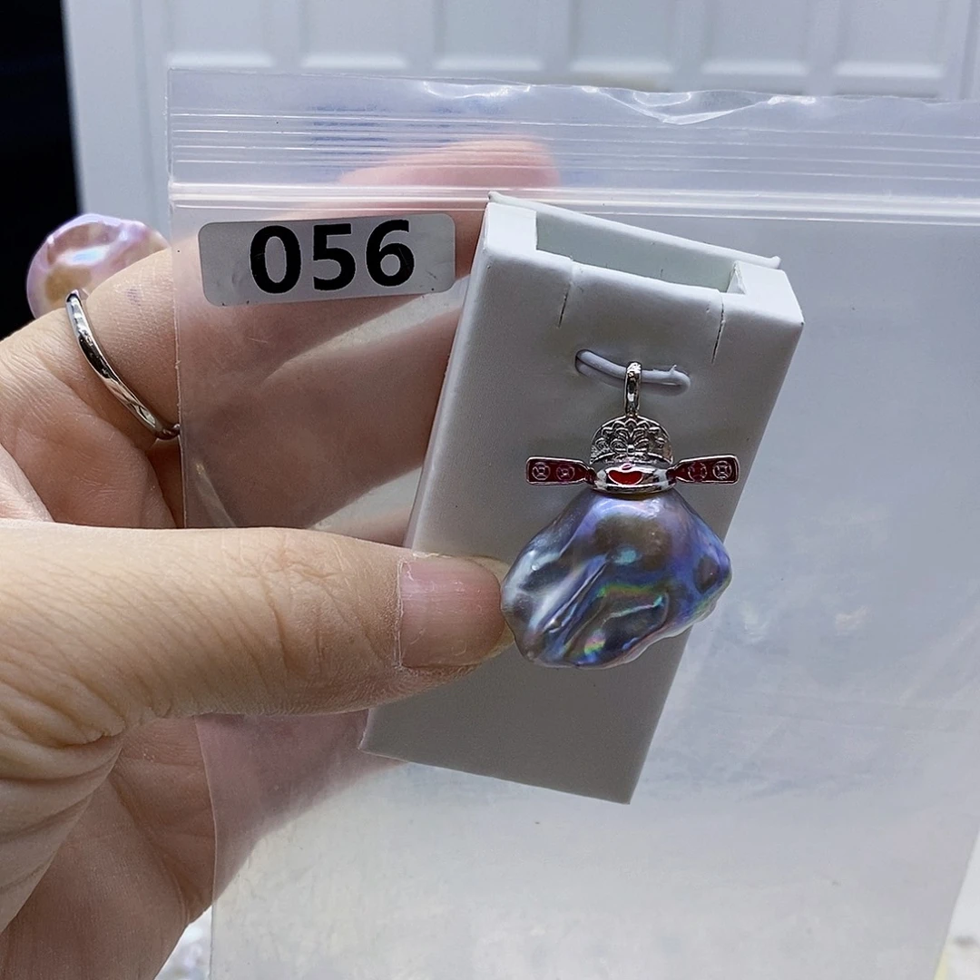 颈饰合金淡水珍珠