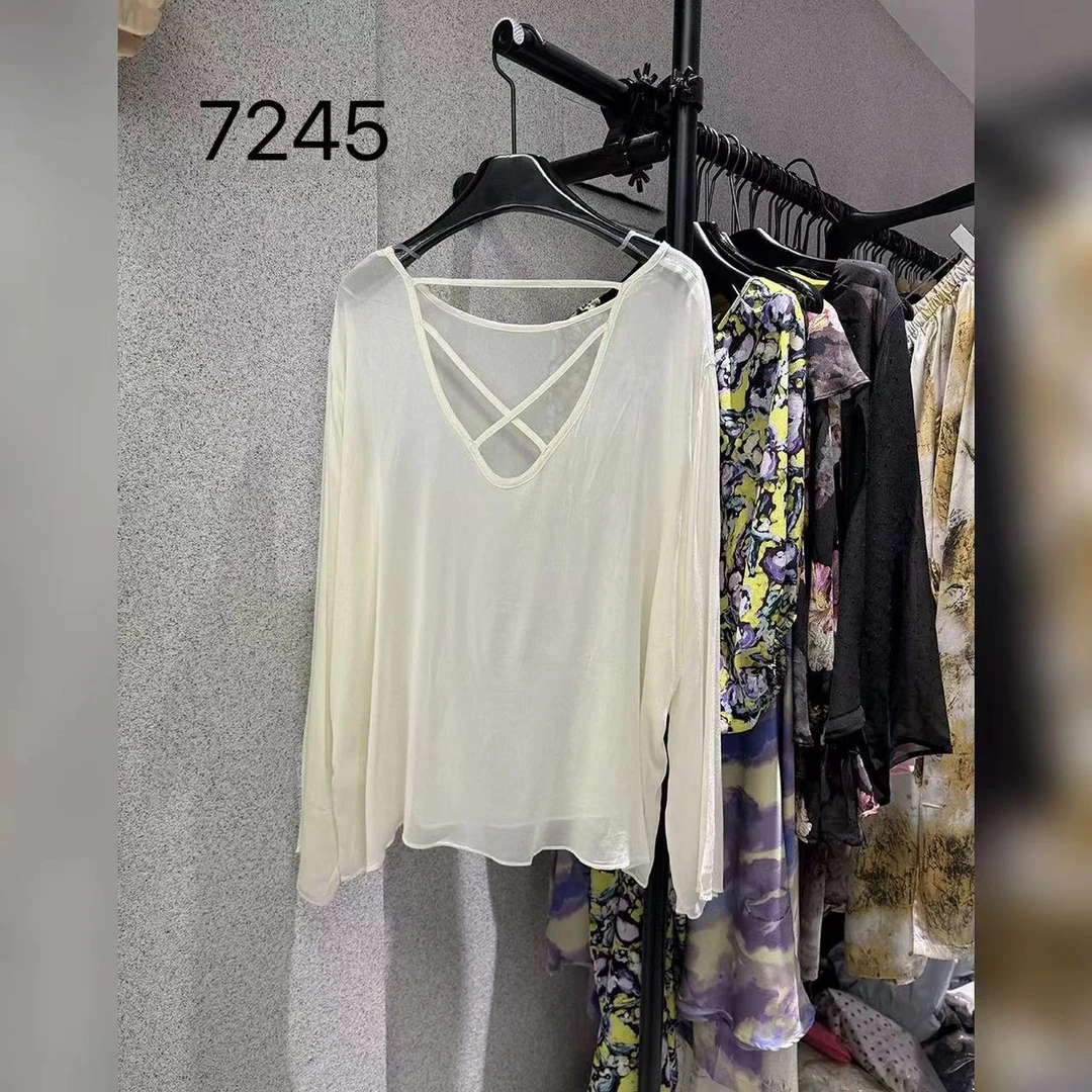 7245 （部分无水洗唛，介意慎拍） CHUXUN新款衬衣