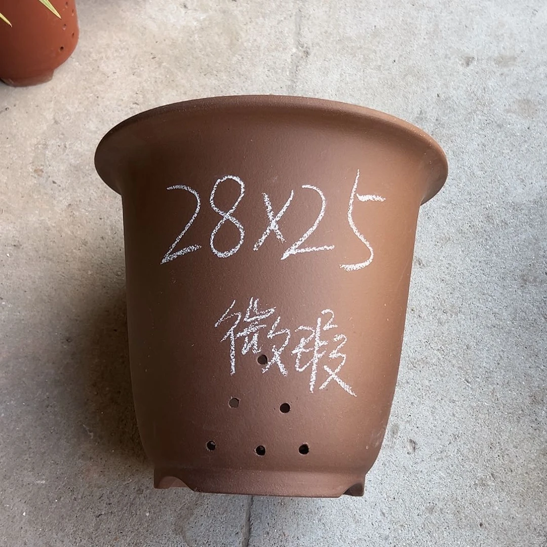 花盆紫砂宜兴紫砂花盆源头