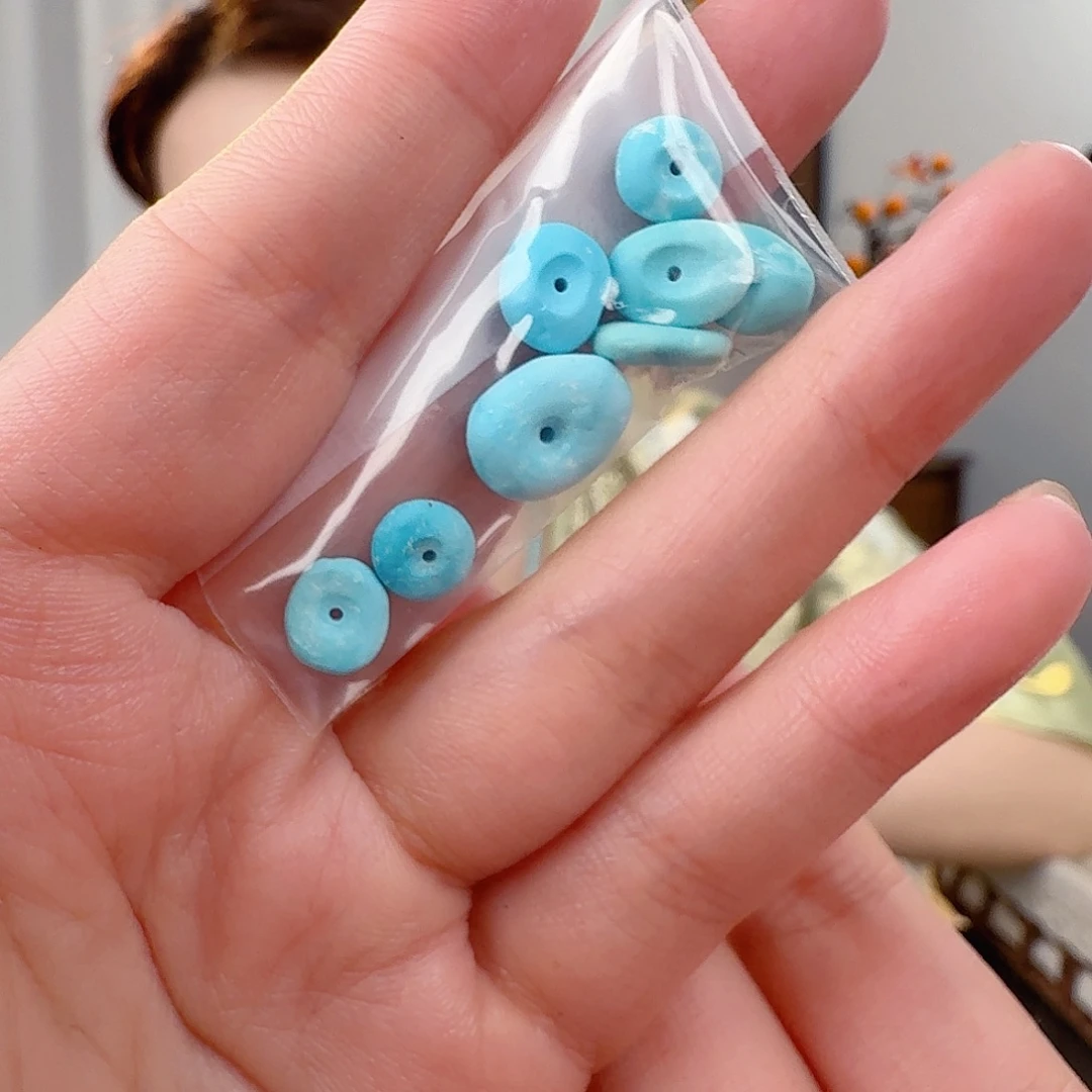 绿松石未镶嵌珠宝半成品