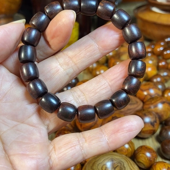 黄花梨/降香黄檀海南紫油梨尺寸1.0老型珠